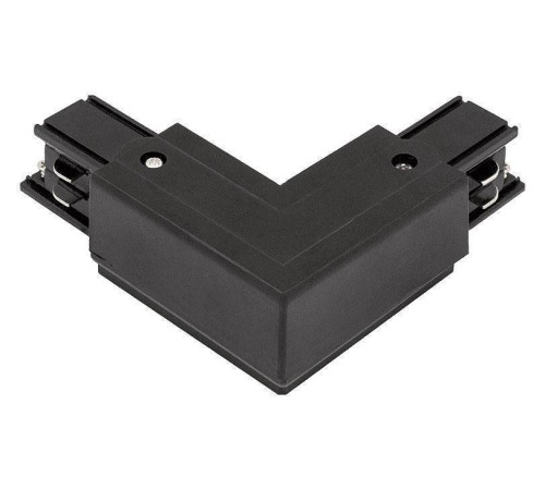 Соединитель угловой L-образный для треков DesignLed Трехфазные треки и аксессуары CN-3F-L-L-BL