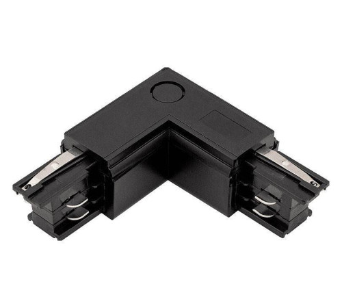 Соединитель угловой L-образный для треков DesignLed Трехфазные треки и аксессуары CN-3F-L-L-BL