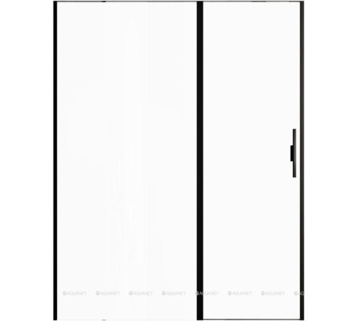 Душевая дверь Allen Brau Priority 1600 мм стекло Optiwhite черный брашированный алюминий 3.31039.BBA