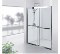 Душевая дверь Aquanet Delta 1500x2000 мм прозрачное стекло 8 мм NPD6122