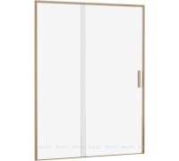 Душевая дверь в нишу Aquanet Pleasure Evo 1500 мм золотой никель Easy Clean AE65-N150-GBT
