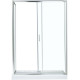 Душевая дверь Aquanet SD-1400A 140x190 см стекло 5 мм прозрачное SD-1400A