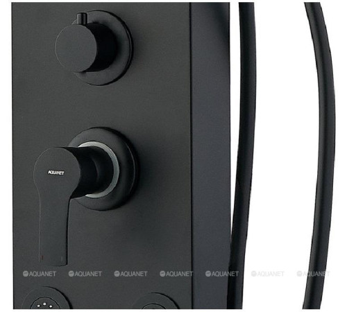 Душевая панель Aquanet Galaxy Black с верхним душем AP40-04