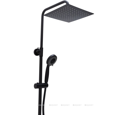 Душевая колонна Aquanet Passion S3 со смесителем черный матовый AF300-72-S-B