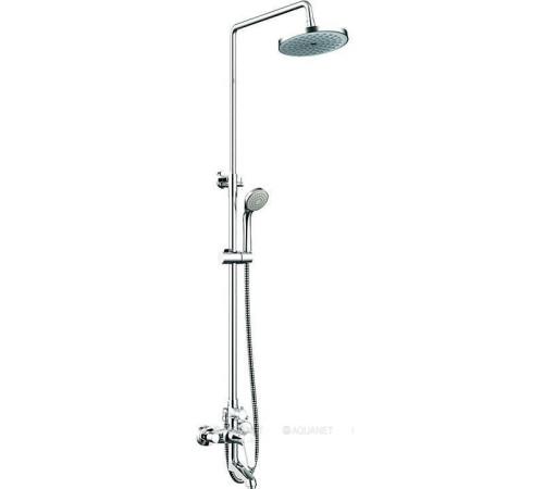 Душевая стойка со смесителем Bravat Eco с поворотным изливом F6111147C-A-RUS