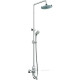 Душевая стойка со смесителем Bravat Eco с поворотным изливом F6111147C-A-RUS