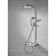 Душевая стойка со смесителем и полочкой Bravat Meissen F6277312CP-A-ENG