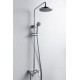 Душевая стойка со смесителем Bravat Opal R с поворотным изливом F6125183CP-A2-RUS