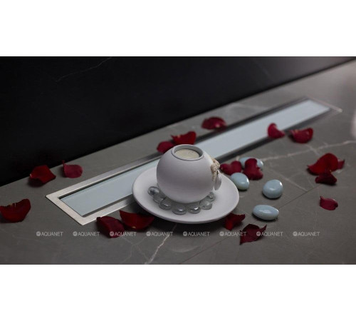 Трап линейный Pestan Confluo Premium Line 650 White Glass 13000283