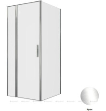 Душевое ограждение Allen Brau Priority 900x900 мм 8 мм хром 3.31025.00/3.31043.00