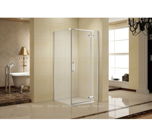 Душевое ограждение Aquanet Logic C1000 1000х1000 мм хром прозрачное AE32-S-100x100U-CT