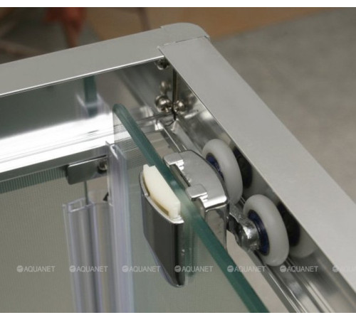 Душевой уголок BelBagno UNO-195-AH-2 100х80 см хром стекло прозрачное UNO-195-AH-2-100/80-C-Cr