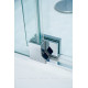 Душевой уголок Cezares Slider R-2 80x90 см хром прозрачное стекло SLIDER-R-2-80/90-C-Cr
