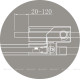 Душевой уголок Cezares Slider R-2 80x90 см хром прозрачное стекло SLIDER-R-2-80/90-C-Cr