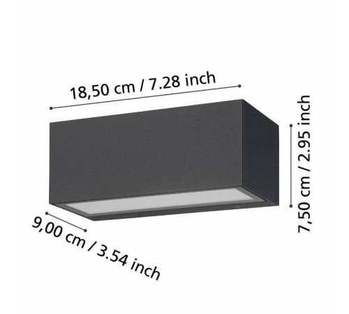 Накладной светильник Eglo Spongano 900885