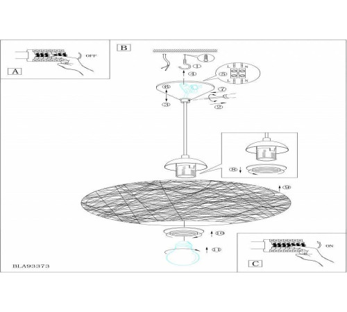 Подвесной светильник Eglo Campilo 93373