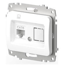 Розетка Ethernet RJ-45 без рамки Elbi Eleсtriс Jazz 607-000200-247