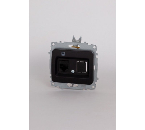 Розетка Ethernet RJ-45 без рамки Elbi Eleсtriс Jazz 607-004800-247