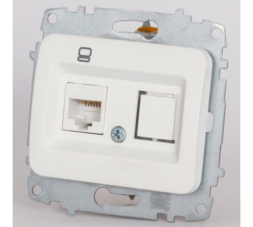 Розетка Ethernet RJ-45 без рамки Elbi Eleсtriс Jazz 607-006200-247