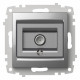 ТВ-розетка оконечная без рамки Elbi Eleсtriс Zena Vega 609-011000-273
