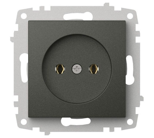 Розетка без заземления, без рамки Elbi Eleсtriс Zena Vega 609-011100-215