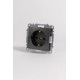Розетка с заземлением, без рамки Elbi Eleсtriс Zena Vega 609-011100-217