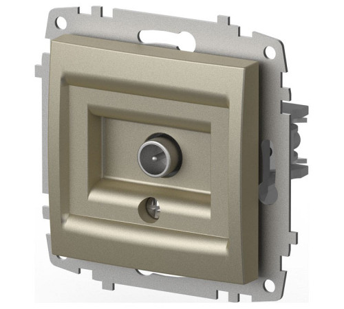 ТВ-розетка оконечная без рамки Elbi Eleсtriс Zena Vega 609-011400-273