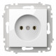 Розетка без заземления, без рамки Elbi Eleсtriс Zena Vega 609-015600-215