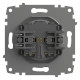 Розетка без заземления, без рамки Elbi Eleсtriс Zena Vega 609-015600-215