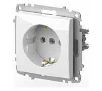 Розетка с заземлением, без рамки Elbi Eleсtriс Zena Vega 609-015600-217