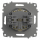 Розетка с заземлением, без рамки Elbi Eleсtriс Zena Vega 609-015600-217