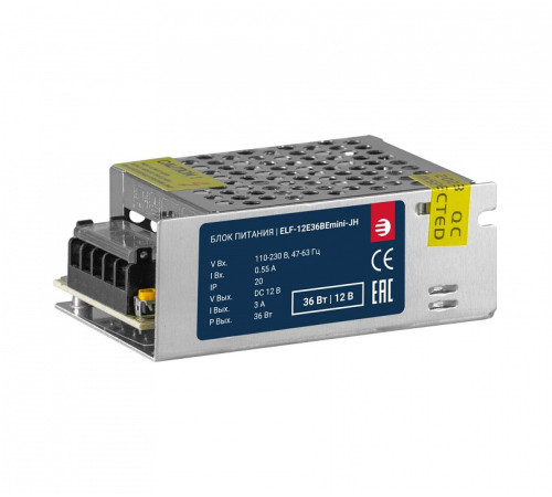 Блок питания ELFLED ELF-12E36BEmini-JH