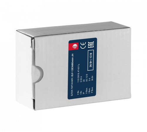 Блок питания ELFLED ELF-12E36BEmini-JH