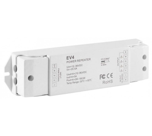 Усилитель 4-канальный ELFLED ELFLED-AMF-EV4-5A