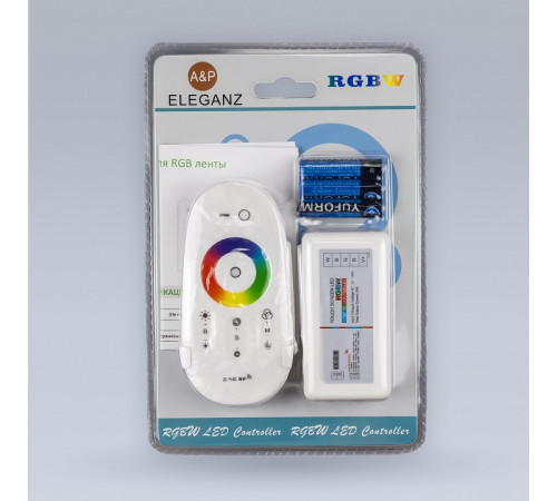 Контроллер-регулятор цвета RGBW с пультом ДУ Eleganz 1007