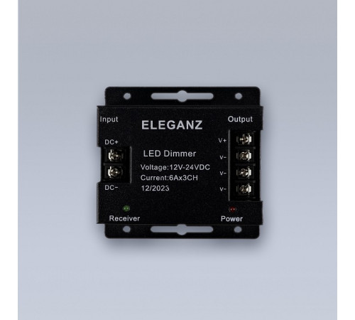 Контроллер-диммер с пультом ДУ Eleganz 1008