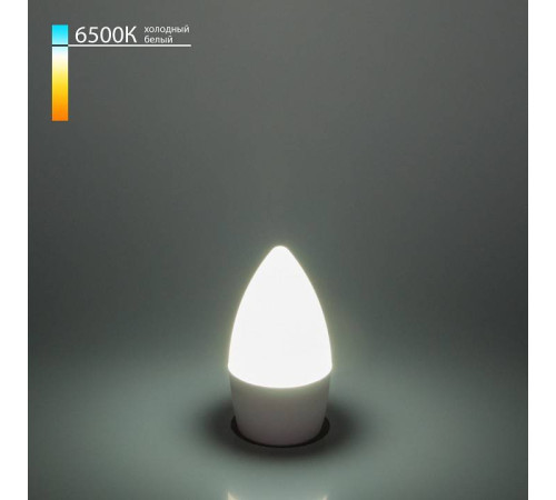 Лампа светодиодная Elektrostandard Свеча E27 6Вт 6500K a048678