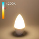 Лампа светодиодная Elektrostandard Свеча E14 8Вт 4200K a048727