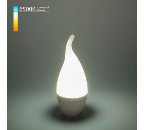 Лампа светодиодная Elektrostandard Свеча на ветру E14 6Вт 6500K a049159