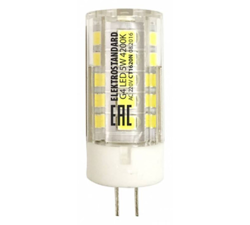 Лампа светодиодная Elektrostandard G4 LED G4 5Вт 4200K a049625