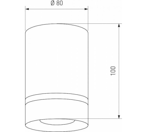 Накладной светильник Elektrostandard Topper a063932