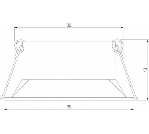 Встраиваемый светильник Elektrostandard Punto a065473