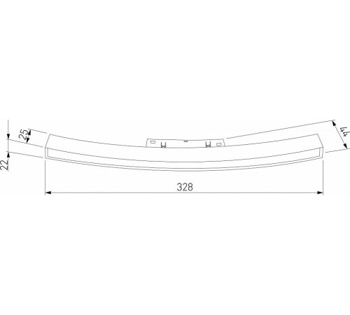 Встраиваемый светильник Elektrostandard Slim Magnetic a066508