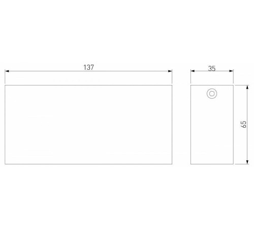 Накладной светильник Elektrostandard Block a066998