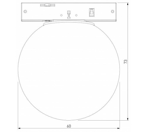 Накладной светильник Elektrostandard Mini Magnetic a067271