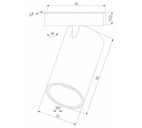 Светильник на штанге Elektrostandard Mini Magnetic a067272