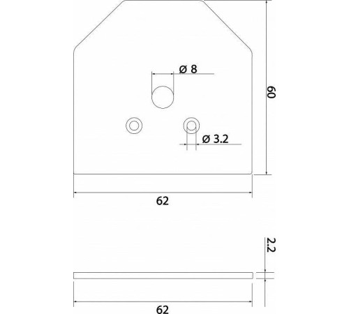 Заглушка для трека Elektrostandard Slim Magnetic a067417