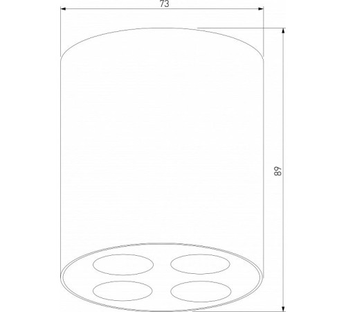 Накладной светильник Elektrostandard Points a067483