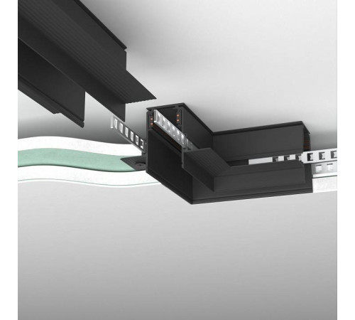 Соединитель угловой L-образный для треков встраиваемых Elektrostandard Slim Magnetic a067500