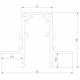 Трек встраиваемый Elektrostandard Slim Magnetic a067502